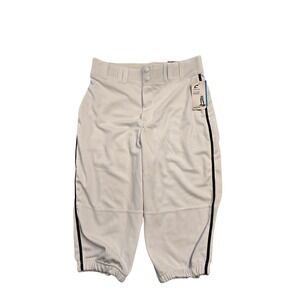 Champro Triple Crown Knicker Baseball Pants Mens Medium White Black Pipe BP101